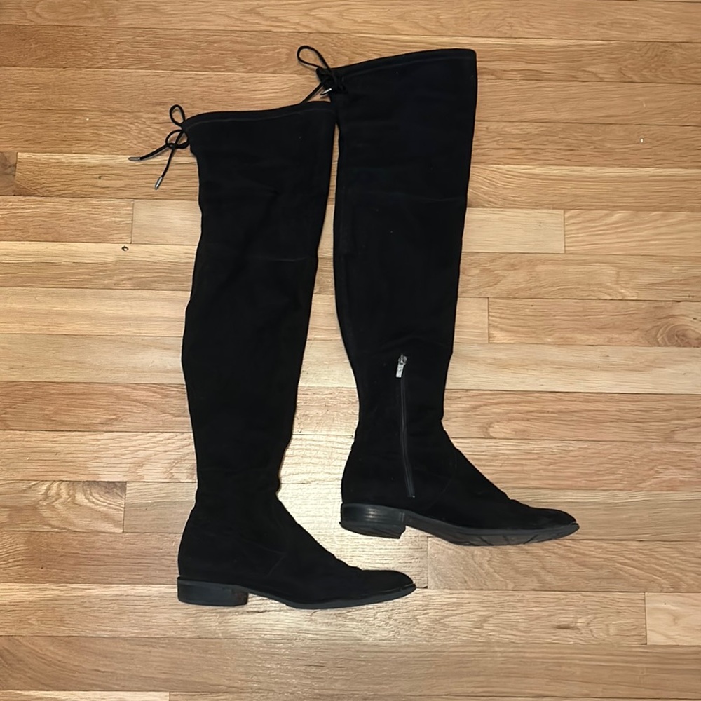 Marc Fisher  Humor Black Over the Knee Boots Size 7.5